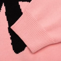 Stussy Stock Sweater - Pink -Fashion Clothing Store Stussy Stock Sweater Pink 117152 PINK 11 26 22 Feature MG 5