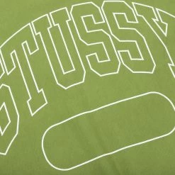 Stussy Varsity Oversized Crew - Green -Fashion Clothing Store Stussy Varsity Oversized Crew Green 118536 GREN 11 04 23 Feature KN 6