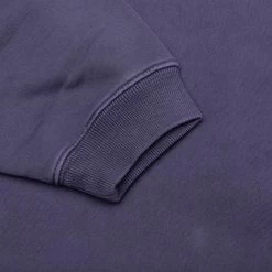 Stussy Varsity Oversized Crew - Washed Blue -Fashion Clothing Store Stussy Varsity Oversized Crew Washed Blue 118536 WASB 11 04 23 Feature KN 5