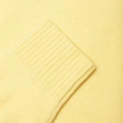 Jil Sander Crew Knit Sweater - Lemon 7 Jil Sander Crew Knit Sweater - Lemon -Fashion Clothing Store Sweater Lemon J21GP0002 J14506 742 07 02 23 Feature VR 6