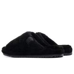 Ugg Fluff You Slipper - Black 6 Ugg Fluff You Slipper - Black -Fashion Clothing Store UGG Fluff You Slipper Black 1117473 BTFL 01 28 2021 01 4