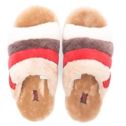 Ugg Fluff You Stripes - Chestnut Multi -Fashion Clothing Store UGG Fluff You Stripes Chestnut Multi 1123772 CHMU 11 20 2021 01 4