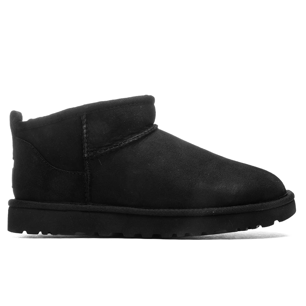 Ugg Women's Classic Ultra Mini Boot - Black 1 Ugg Women's Classic Ultra Mini Boot - Black