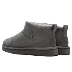 Ugg Women's Classic Ultra Mini Boot - Grey 6 Ugg Women's Classic Ultra Mini Boot - Grey -Fashion Clothing Store UGG Women s Classic Ultra Mini Boot Grey 1116109 GREY 11 29 2021 01 3