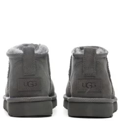 Ugg Women's Classic Ultra Mini Boot - Grey 7 Ugg Women's Classic Ultra Mini Boot - Grey -Fashion Clothing Store UGG Women s Classic Ultra Mini Boot Grey 1116109 GREY 11 29 2021 01 4