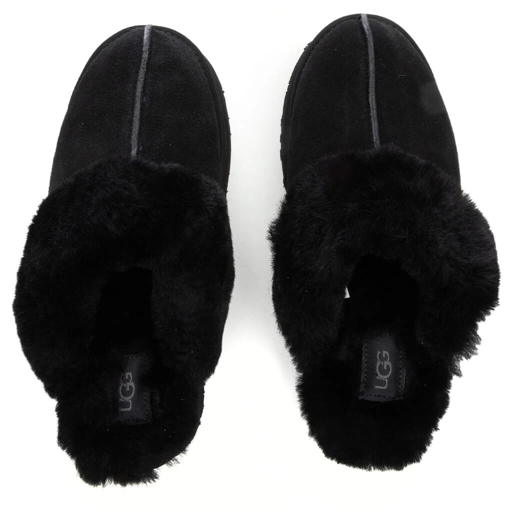 Ugg Women's Disquette Slipper - Black 4 Ugg Women's Disquette Slipper - Black - Image 4