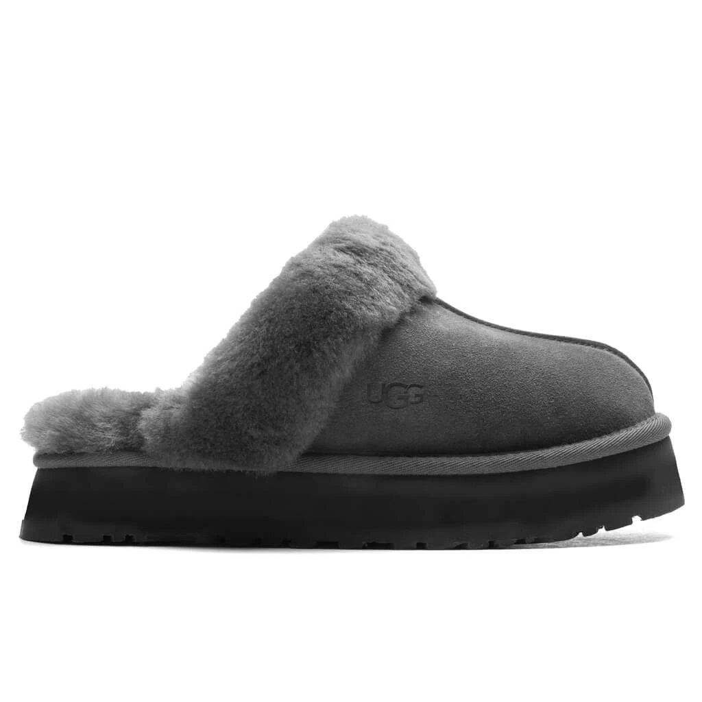 Ugg Women's Disquette Slipper - Charcoal 1 Ugg Women's Disquette Slipper - Charcoal