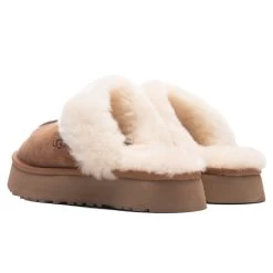 Ugg Women's Disquette Slipper - Chestnut -Fashion Clothing Store UGG Women s Disquette Slipper Chestnut 1122550 CHE 11 16 2021 01 3