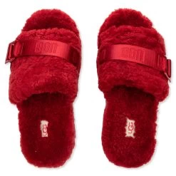 Ugg Women's Fluffita Slipper - Ribbon Red 7 Ugg Women's Fluffita Slipper - Ribbon Red -Fashion Clothing Store UGG Women s Fluffita Slipper Ribbon Red 1113475 RBRD 11 29 2021 01 4