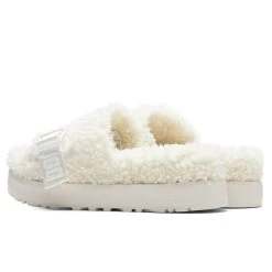 Ugg Women's Fluffita Slipper - White 6 Ugg Women's Fluffita Slipper - White -Fashion Clothing Store UGG Women s Fluffita Slipper White 1113475 WHT 01 03 2022 01 2