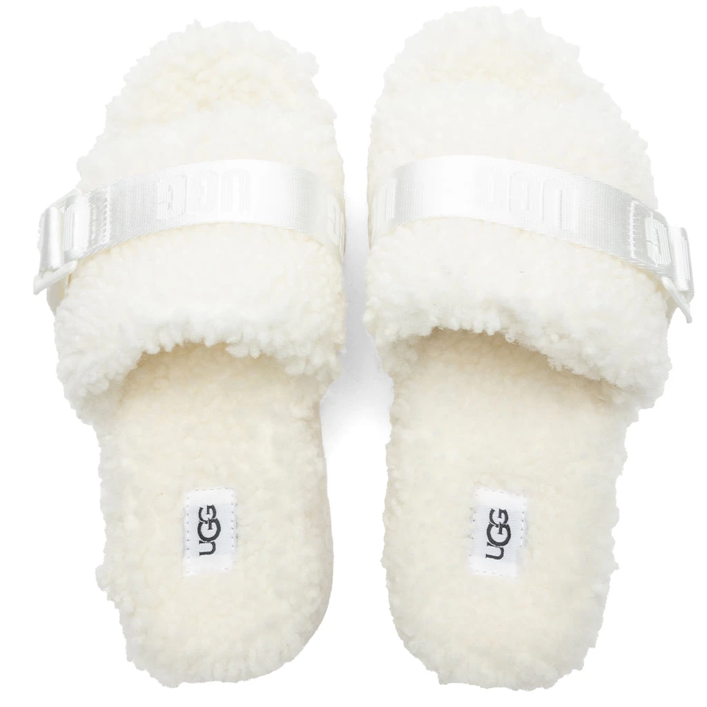 Ugg Women's Fluffita Slipper - White 4 Ugg Women's Fluffita Slipper - White - Image 4