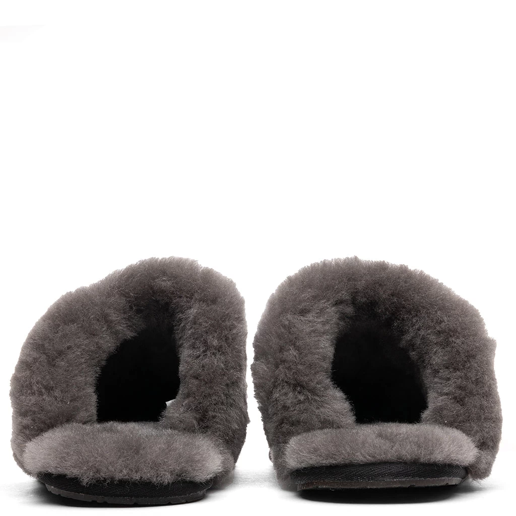 Ugg Women's Scuffette II Slipper - Black/Grey 4 Ugg Women's Scuffette II Slipper - Black/Grey - Image 4