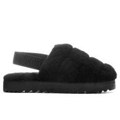 Ugg Women's Super Fluff Slipper - Black