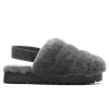 Ugg Women's Super Fluff Slipper - Charcoal
