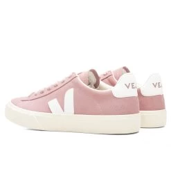 Veja Women's Campo Nubuck - Babe/White 6 Veja Women's Campo Nubuck - Babe/White -Fashion Clothing Store Veja Women s Campo Nubuck Babe White CP1302683A 1053