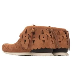 FBT Bearfoot Perf-Folk - Light Brown 6 FBT Bearfoot Perf-Folk - Light Brown -Fashion Clothing Store Visvim FBT Bearfoot Perf Folk Light Brown 0121102002004 LBRN 04 07 2021 01 3