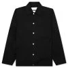 Jil Sander Logo Print Shirt Jacket - Black
