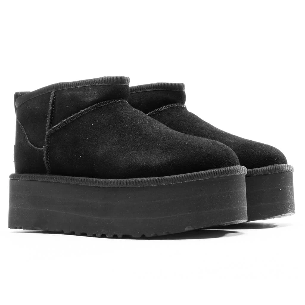 Ugg Women's Classic Ultra Mini Platform - Black 2 Ugg Women's Classic Ultra Mini Platform - Black - Image 2