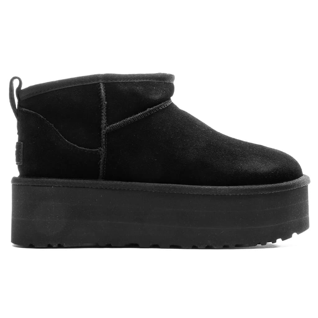 Ugg Women's Classic Ultra Mini Platform - Black 1 Ugg Women's Classic Ultra Mini Platform - Black