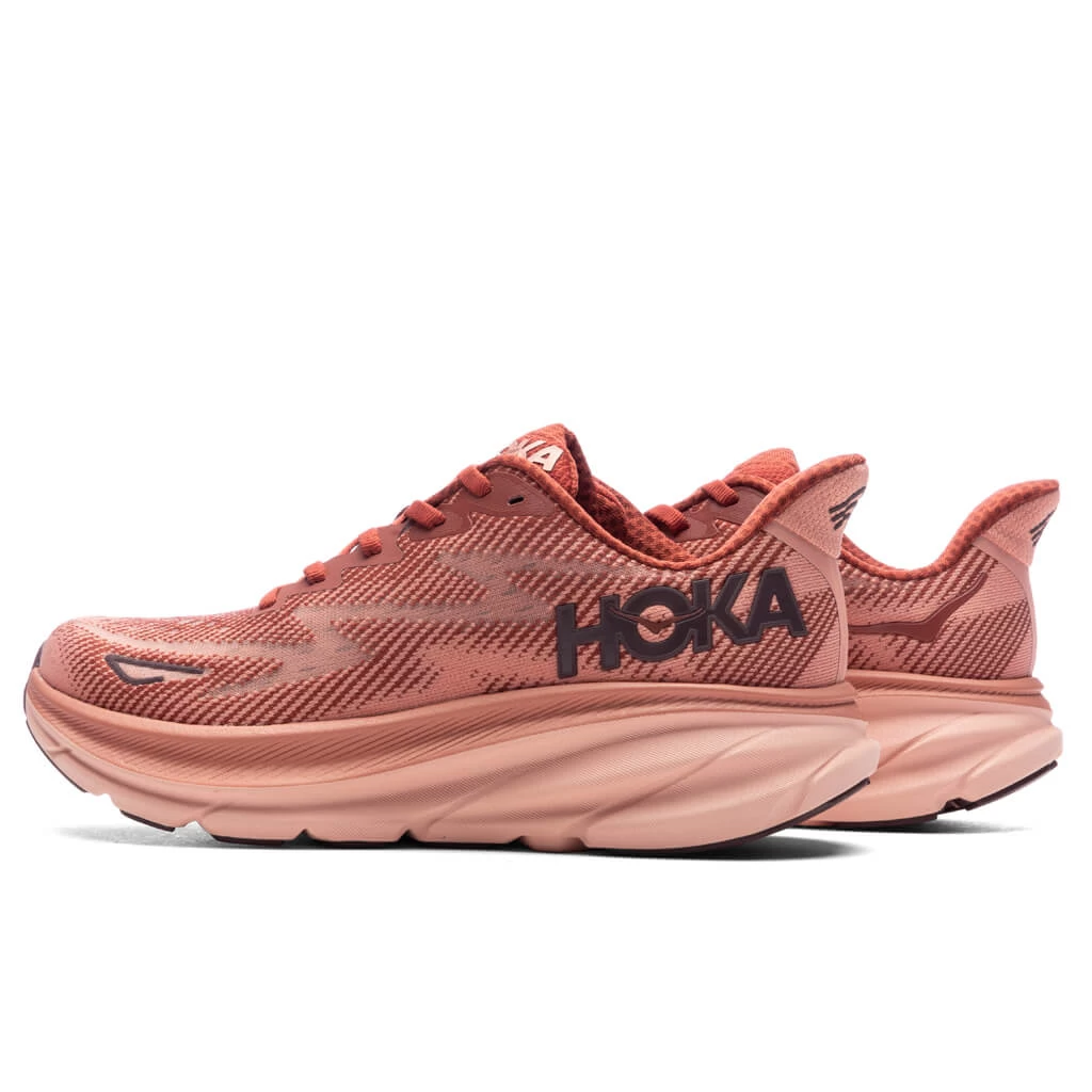 Hoka Women's Clifton 9 - Rust/Earthenware 3 Hoka Women's Clifton 9 - Rust/Earthenware - Image 3