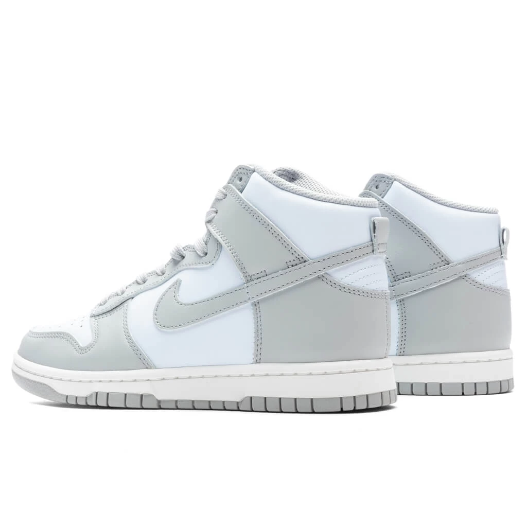 Nike Women's Dunk High - Blue Tint/Light Smoke Grey/Summit White 3 Nike Women's Dunk High - Blue Tint/Light Smoke Grey/Summit White - Image 3