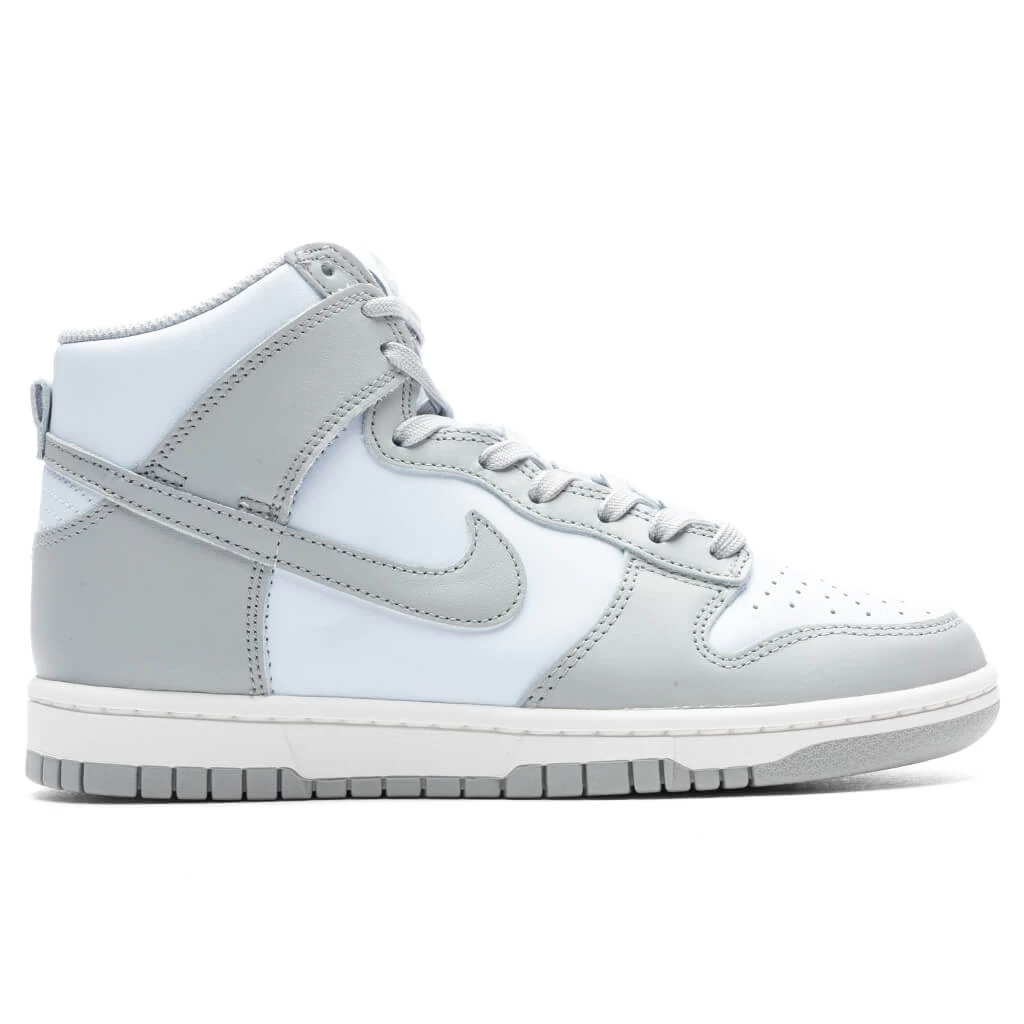 Nike Women's Dunk High - Blue Tint/Light Smoke Grey/Summit White 1 Nike Women's Dunk High - Blue Tint/Light Smoke Grey/Summit White