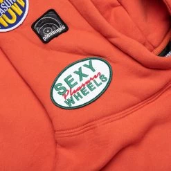 Pleasures Worms Hoodie - Rust -Fashion Clothing Store Worms Hoodie Rust P23F022 RUST 09 28 23 Feature KN 4