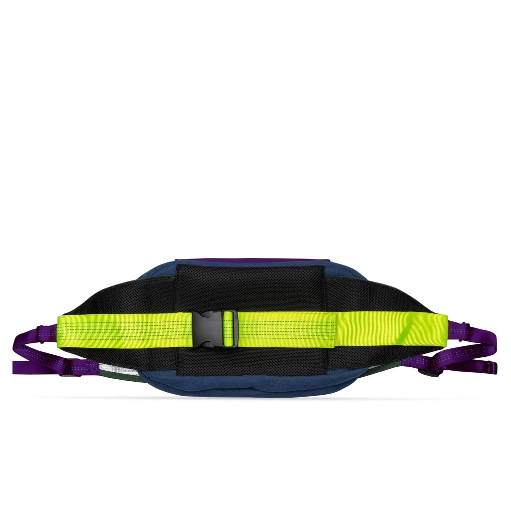 Sherpa Rush Hour Fanny Pack - Blue/Forest Green 3 Sherpa Rush Hour Fanny Pack - Blue/Forest Green - Image 3