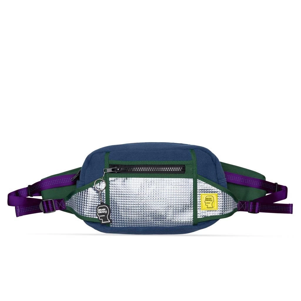 Sherpa Rush Hour Fanny Pack - Blue/Forest Green 1 Sherpa Rush Hour Fanny Pack - Blue/Forest Green