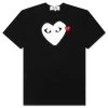 Emblem Heart T-Shirt - Black