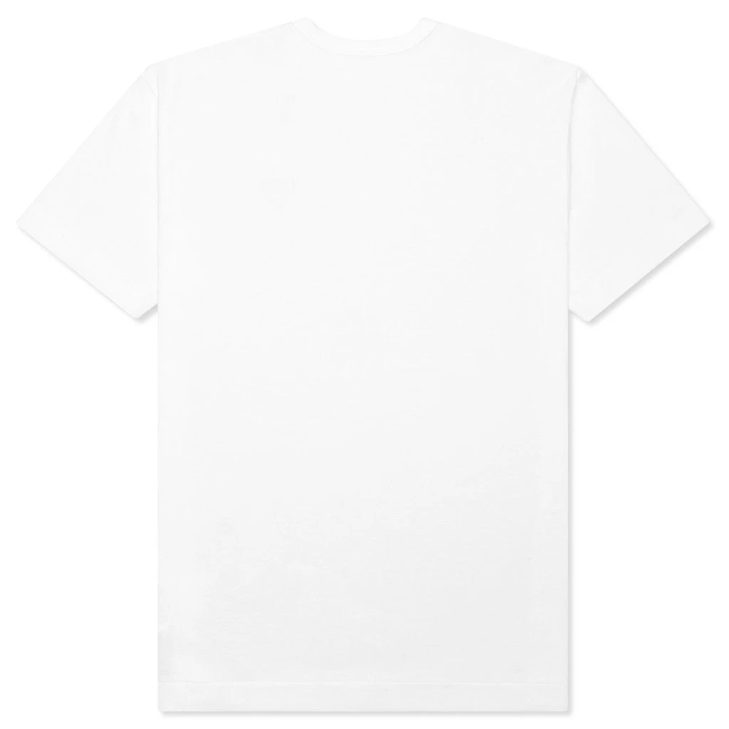 Women's Camouflage Heart T-Shirt - White 2 Women's Camouflage Heart T-Shirt - White - Image 2