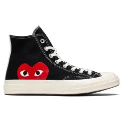 Converse X Comme Des Garcons PLAY All Star Chuck '70 Hi - Black