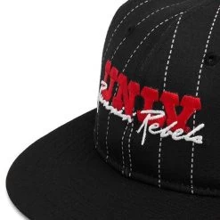 Feature X UNLV Block Script Snapback - Black -Fashion Clothing Store feature x unlv block script snapback black fea reb bss blk 4