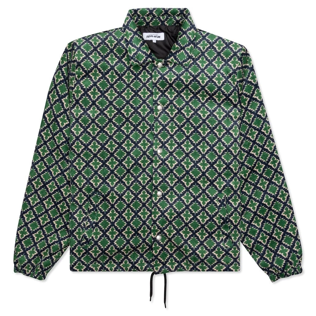 Eyes Coaches Jacket - Green 1 Eyes Coaches Jacket - Green
