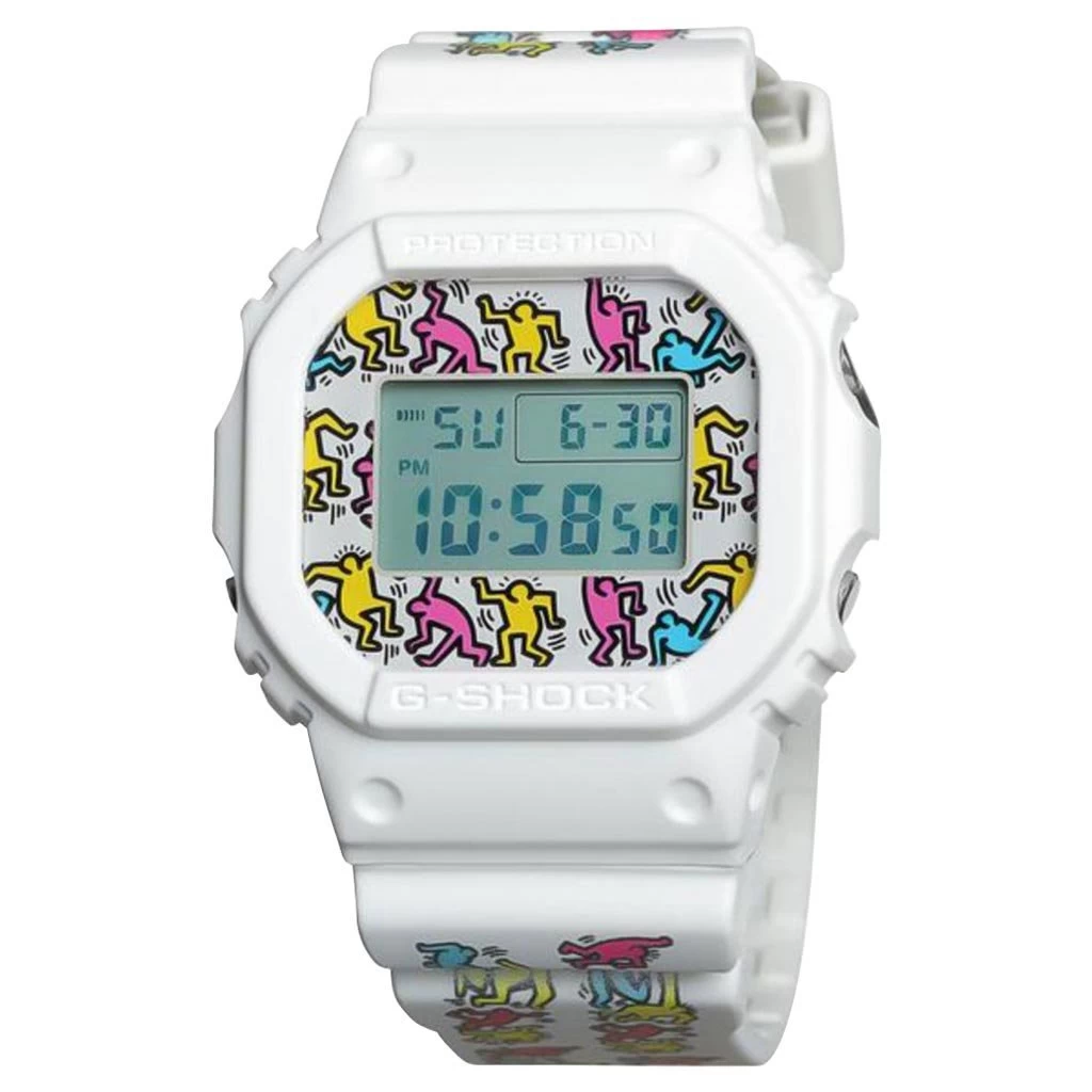 G-Shock X Keith Haring DW5600 - White/Multi 1 G-Shock X Keith Haring DW5600 - White/Multi