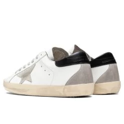 Golden Goose Super-Star Sneakers - White/Ice/Black 6 Golden Goose Super-Star Sneakers - White/Ice/Black -Fashion Clothing Store golden goose sneakers superstar whiteiceblack 3