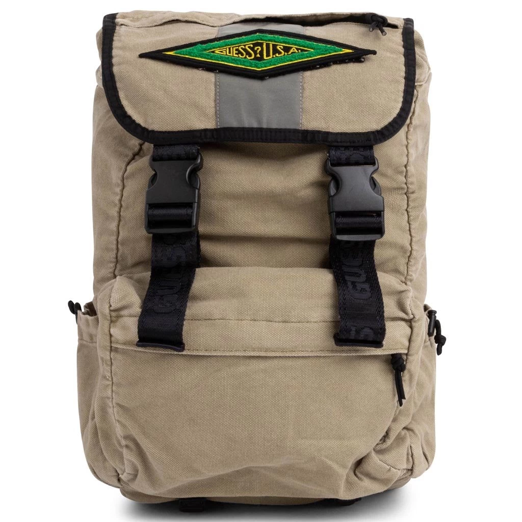 Guess Jeans X Infinite Archives Backpack - Warm Caramel 1 Guess Jeans X Infinite Archives Backpack - Warm Caramel