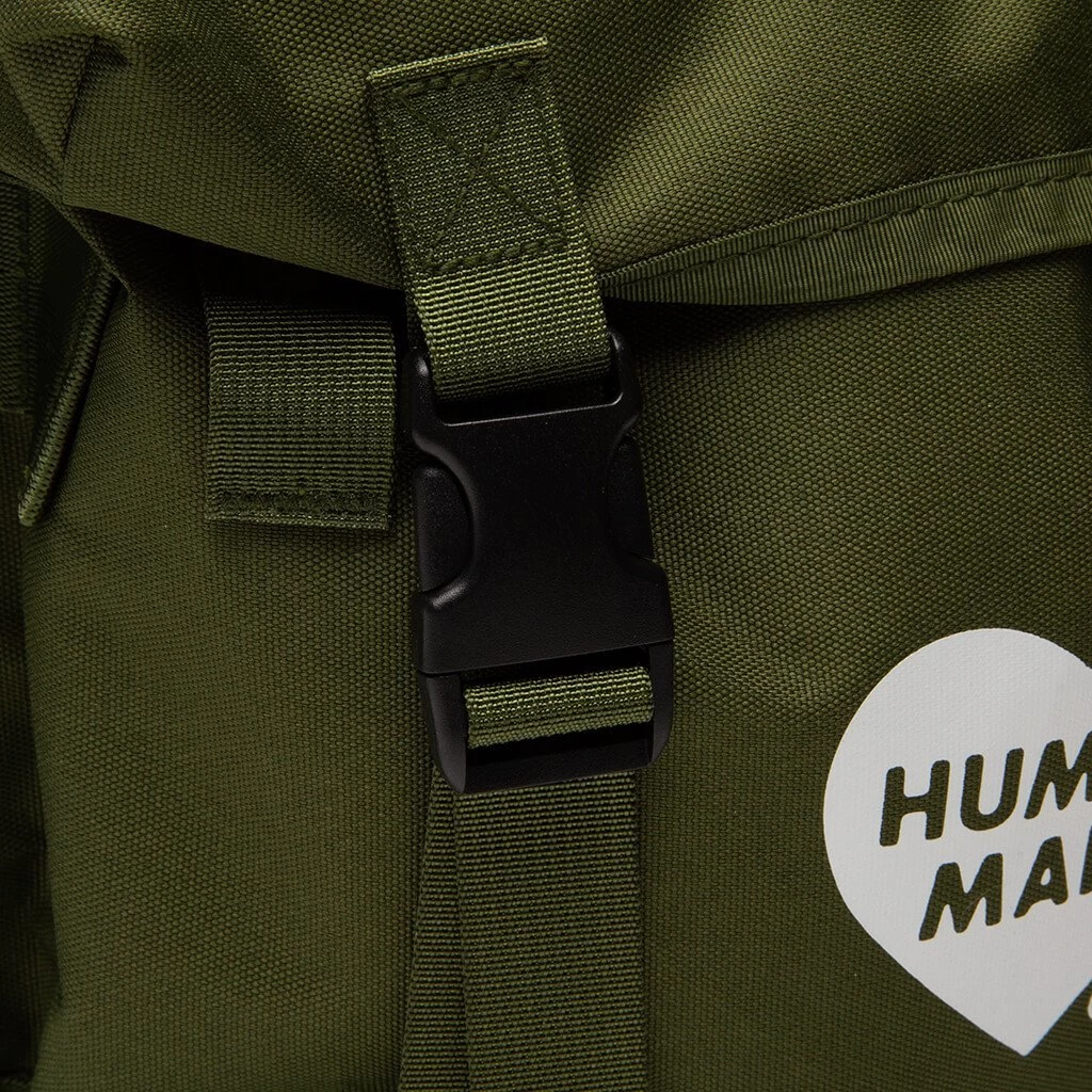 Military Rucksack - Olive 4 Military Rucksack - Olive - Image 4