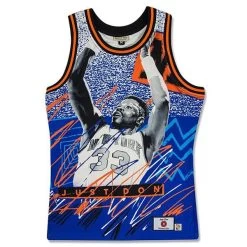 Just Don 'New York Knicks' Sublimated Jersey - Pattern Royal