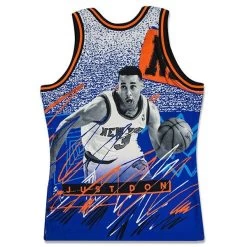 Just Don 'New York Knicks' Sublimated Jersey - Pattern Royal 9 Just Don 'New York Knicks' Sublimated Jersey - Pattern Royal -Fashion Clothing Store just don new york knicks sublimated jersey pattern royal 5