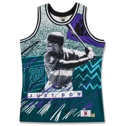 Just Don 'Seattle Mariners' Sublimated Jersey - Pattern Teal