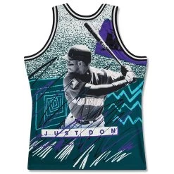 Just Don 'Seattle Mariners' Sublimated Jersey - Pattern Teal 8 Just Don 'Seattle Mariners' Sublimated Jersey - Pattern Teal -Fashion Clothing Store just don seattle mariners sublimated jersey pattern teal 4