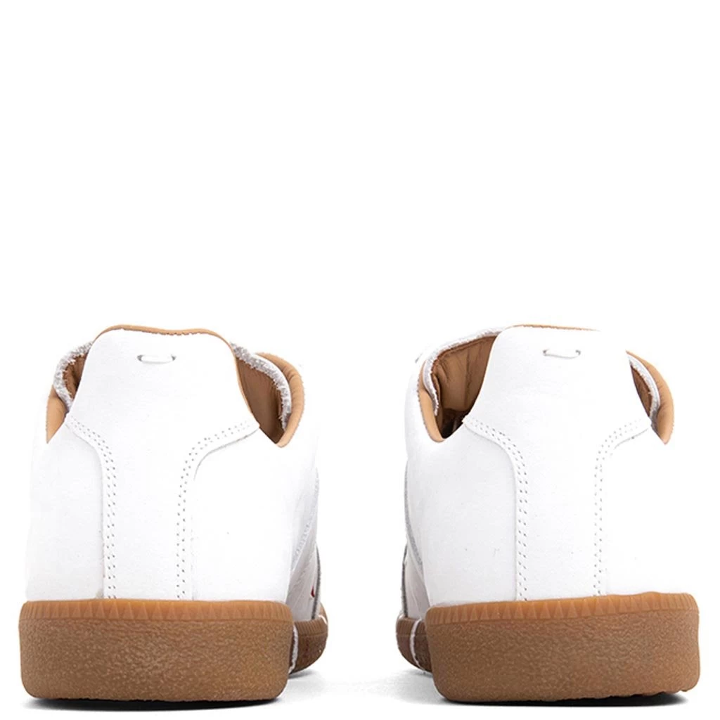 Maison Margiela Replica Low Top Suede Paint Drop - White/Multi 4 Maison Margiela Replica Low Top Suede Paint Drop - White/Multi - Image 4