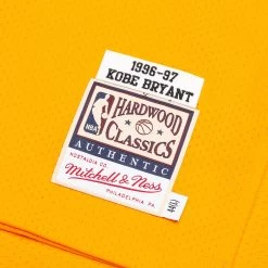 Mitchell & Ness NBA Authentic Jersey Los Angeles Lakers Home 1996-97 Kobe Bryant - Yellow -Fashion Clothing Store mitchell ness nba authentic jersey los angeles lakers home 1996 97 kobe bryant yellow 4