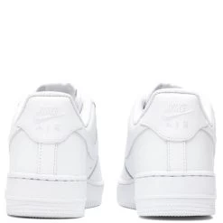 Nike Women's Air Force 1 '07 - White/White 7 Nike Women's Air Force 1 '07 - White/White -Fashion Clothing Store nike womens air force 1 07 whitewhite 4
