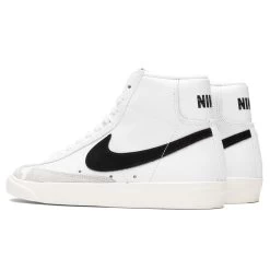 Nike Women's Blazer Mid '77 - White/Black/Sail 6 Nike Women's Blazer Mid '77 - White/Black/Sail -Fashion Clothing Store nike womens blazer mid 77 whiteblacksail 3