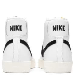 Nike Women's Blazer Mid '77 - White/Black/Sail 7 Nike Women's Blazer Mid '77 - White/Black/Sail -Fashion Clothing Store nike womens blazer mid 77 whiteblacksail 4