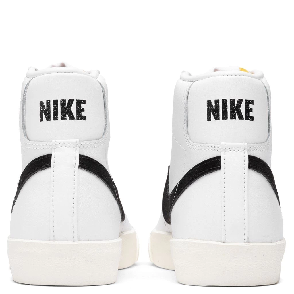 Nike Women's Blazer Mid '77 - White/Black/Sail 4 Nike Women's Blazer Mid '77 - White/Black/Sail - Image 4