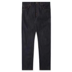 Nudie Jeans Thin Finn - Dry Ecru Embo