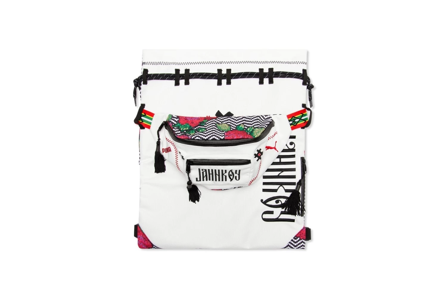 Puma X Jahnkoy Backpack - White/Multi 4 Puma X Jahnkoy Backpack - White/Multi - Image 4